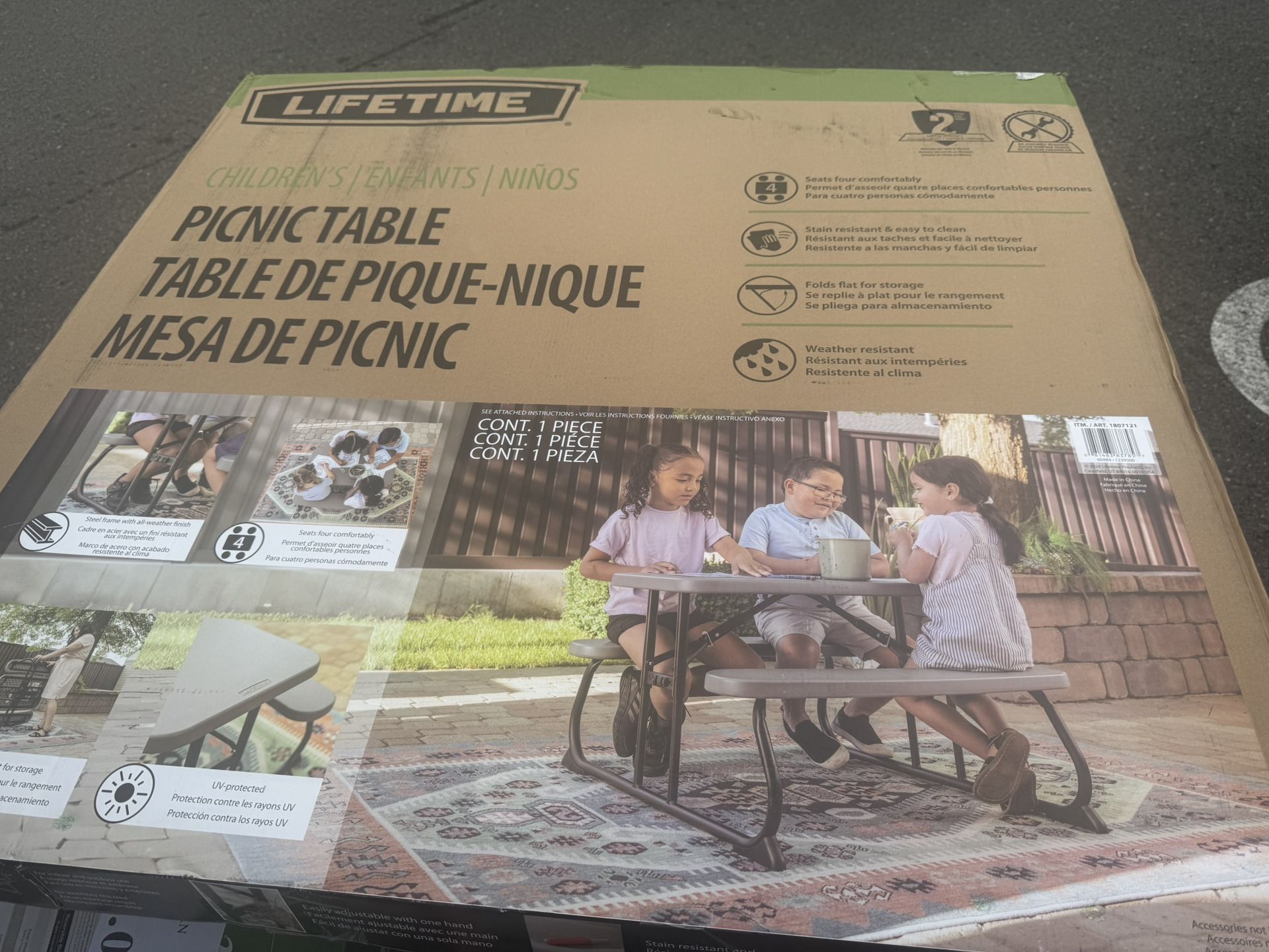 Kids Picnic Table