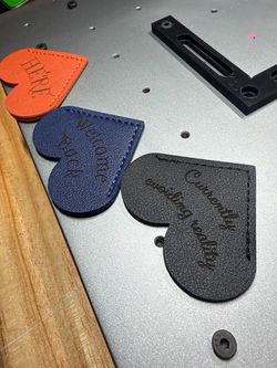 Custom laser engraving