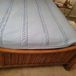 Queen Size Bed and Armoire