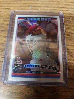 2006 Topps Chrome Albert Pujols ReFractor