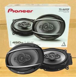 Pioneer Car Speakers 6x9 4-Way Coaxial Speaker System 450 Watt TS-A692F 🚨 Payment Options Available 🚨 No Credit Needed 🚨
