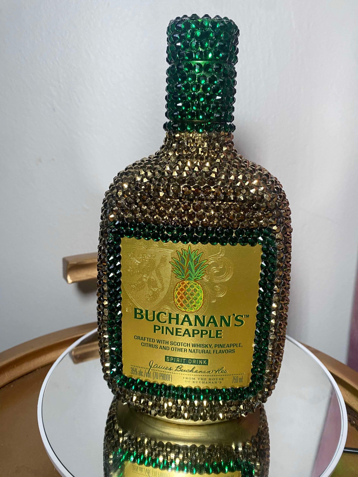 Customized Glitter Bottles/Bedazzled/Don Patron