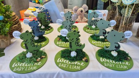 Baby Shower Baby Dino theme