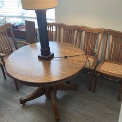 Solid Wood Dinner Table $200 OBO 