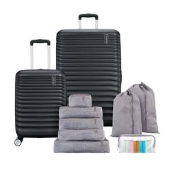 New American Tourister Upturn 10-Piece Luggage Set. Sells at Costco for $200