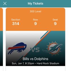 Sunday Night Bills Vs Miami Dolphins 