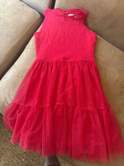 Girls Red Dress