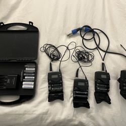 Sennheiser lavalier Mics And Batteries