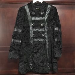 Designer Dorinda Clark Cole Coat sz sm