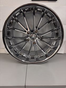 20” Chrome Wheels Rennen RS-2