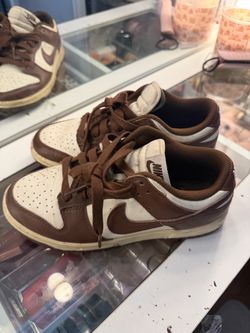 brown Nike dunk lows
