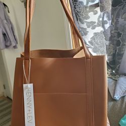 Leather  Tote Bag Henny+lev