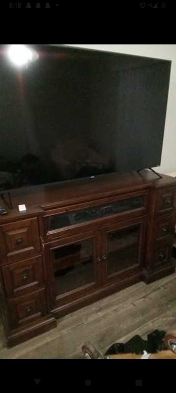 Entertainment Center  Roku TV Sold Seperate