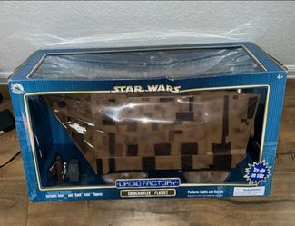 Disney Parks Star Wars Droid Factory Sandcrawler Playset - Jawa Gonk Droid