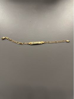 10k Figaro ID Bracelet