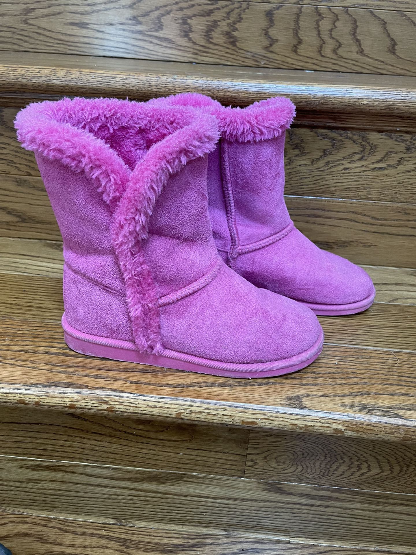 Pink Girls Boots- Size 1
