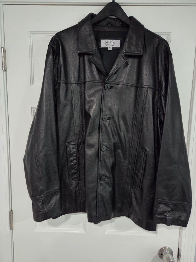 Leather Coat