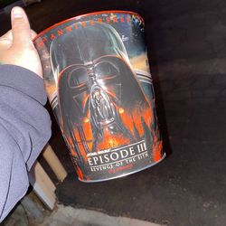 Limited edition Star Wars popcorn bucket