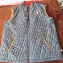 Howler Brothers Voltage Quilted Vest for Men - Size XL grey