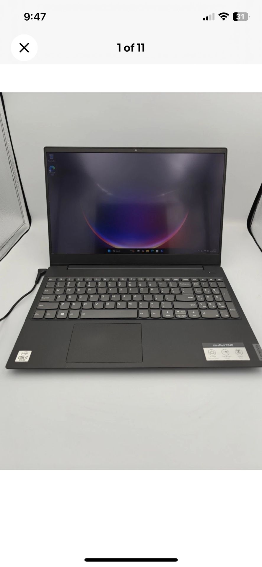 Laptop Lenovo 10th Gen 12gb 256gb Ssd More