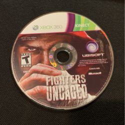 Fighters Uncaged Xbox 360 Kinect Game
