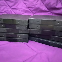 ** VINTAGE BLACK VHS CASES ** $10 OBO 