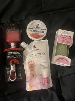 4 Item Doggy Grooming Set