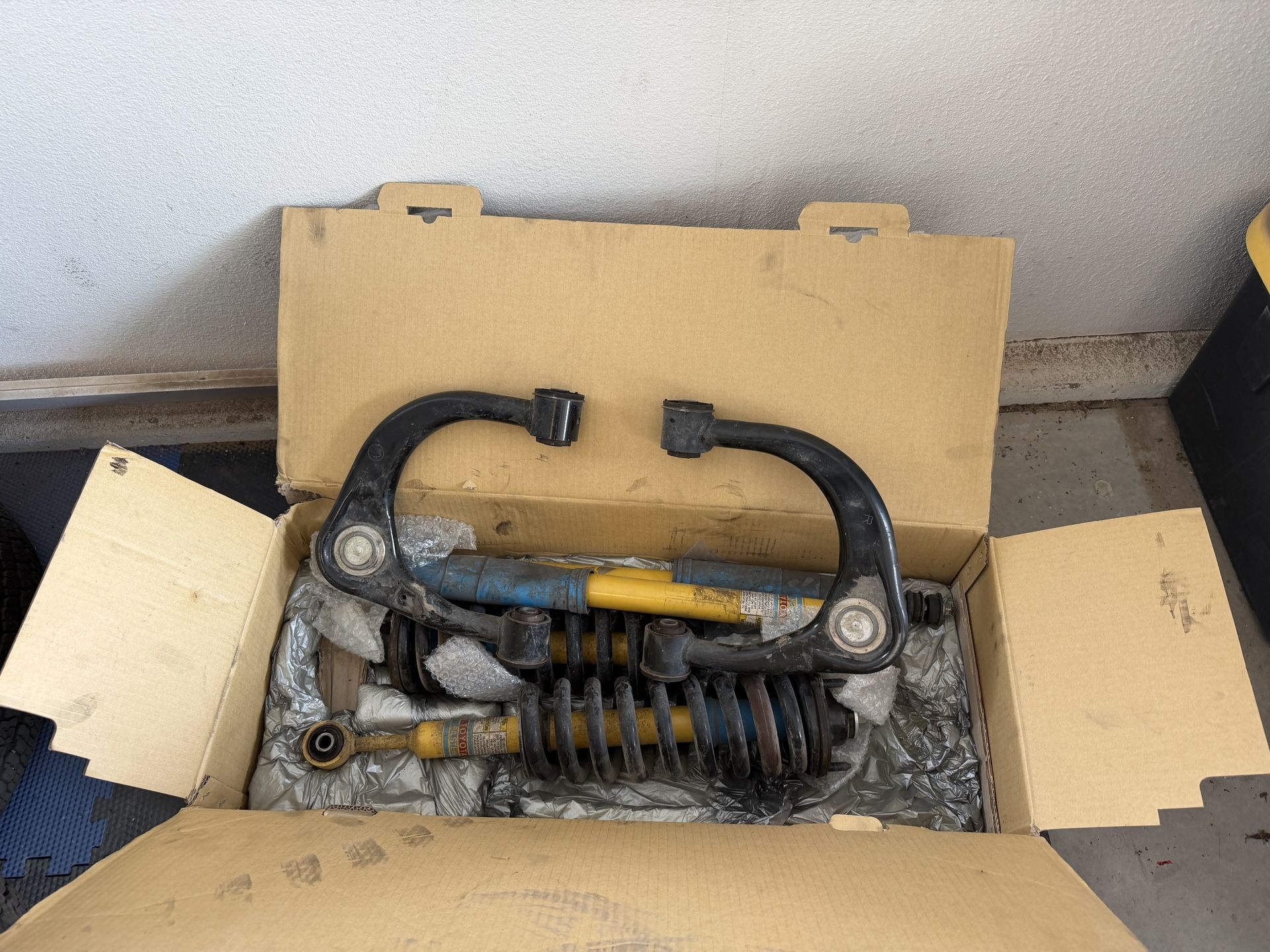 2021 Toyota Tacoma Bilstein shocks & Control Arm set
