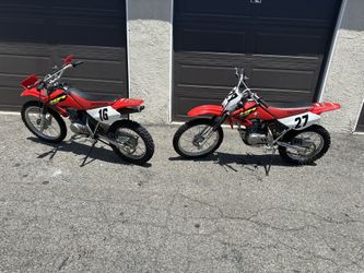 2003 and 2001 Honda 100’s