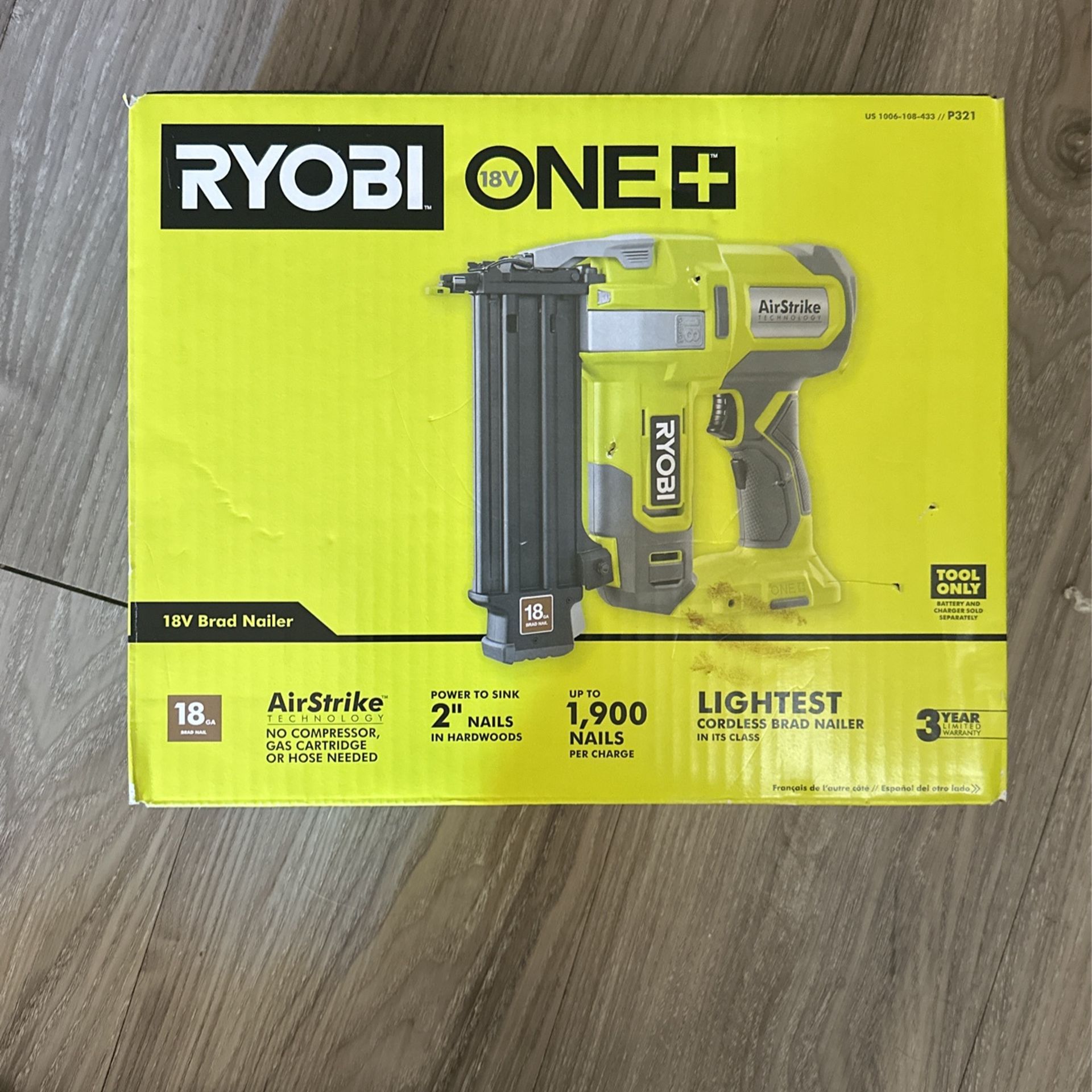 Ryobi Nail Gun