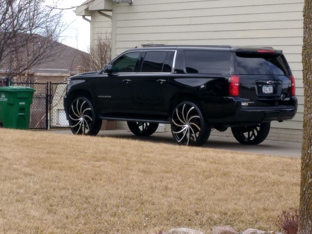 30 inch Azara rims and tires