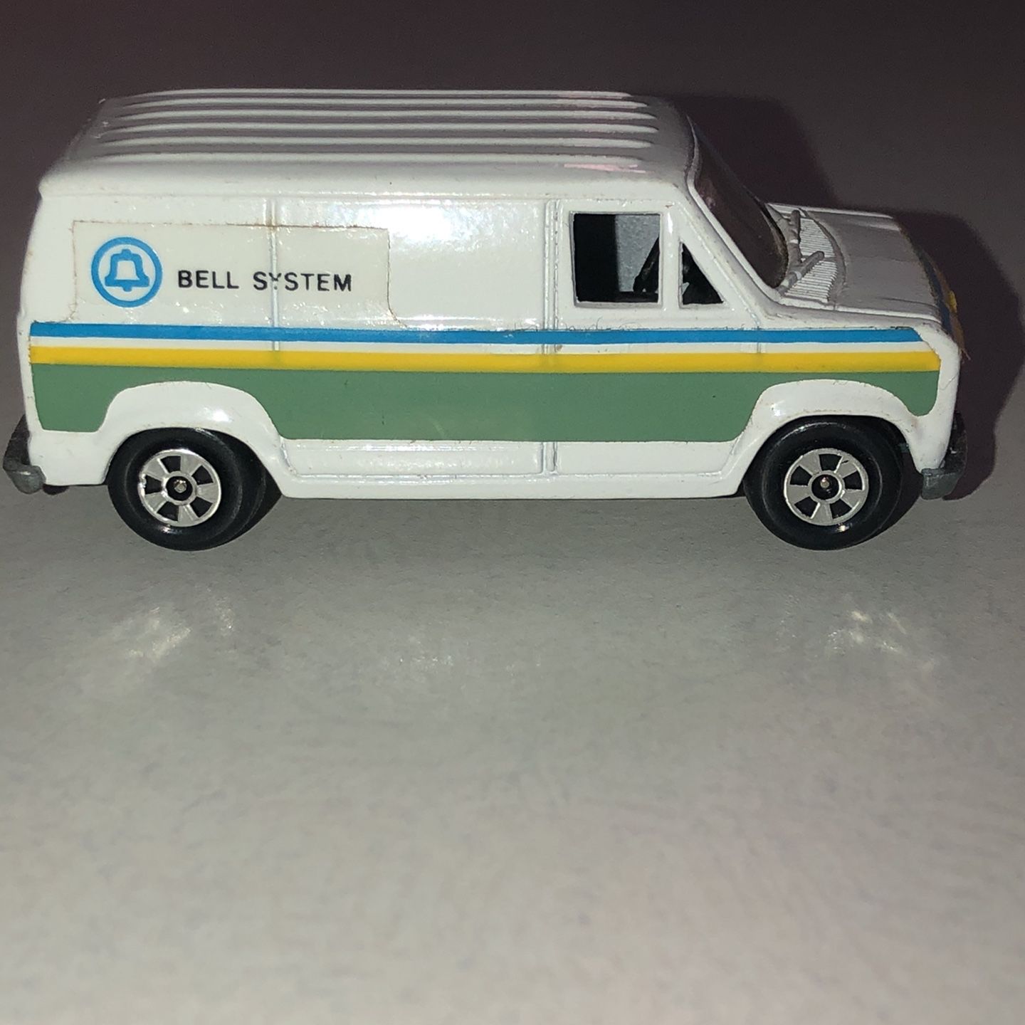 ⭐ VINTAGE ERTL FORD ECONOLINE VAN BELL SYSTEM TELEPHONE - MADE IN HONG KONG ⭐