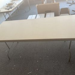 Long Folding Table 
