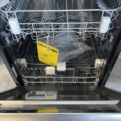 GE STAINLESS STEEL PORTABLE DISHWASHER NEW SCRATCH DENT-$400..