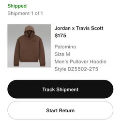 Jordan x Travis Scott Hoodie