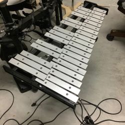 Bell Set with adjustable stand. Perfect for middle school band