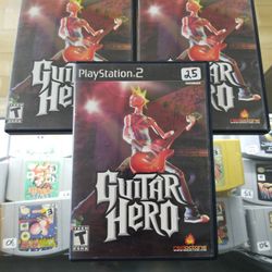 Guitar Hero $20 Each