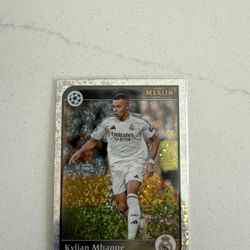 Kylian Mbappé Silver Merlin UEFA Real Madrid Superstar Forward