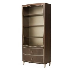 Villa Cherie Hazelnut Bookcase