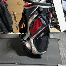 Golf Bag. Nice Orbit Bag With 14 Slots For Clubs And Lots Of Pockets. 
