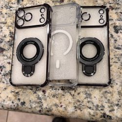 iPhone 17 Pro Max  Phone Case With Ring Stand