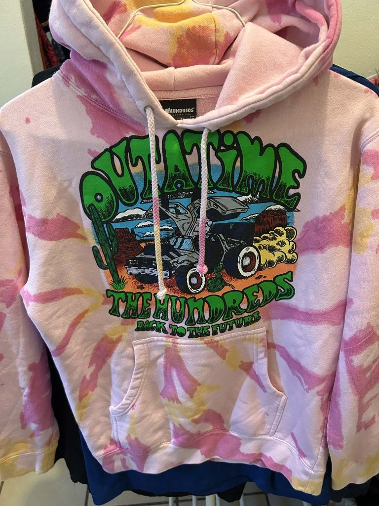 The Hundreds X Back To The Future Hoodie Size Small