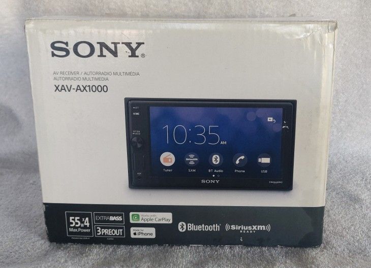 SONY Stereo Apple ๐ CARPLAY ๐ถ๐