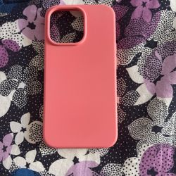 Pink iPhone 13 Pro phone case