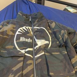 Rhude Crop Jacket Size Medium 