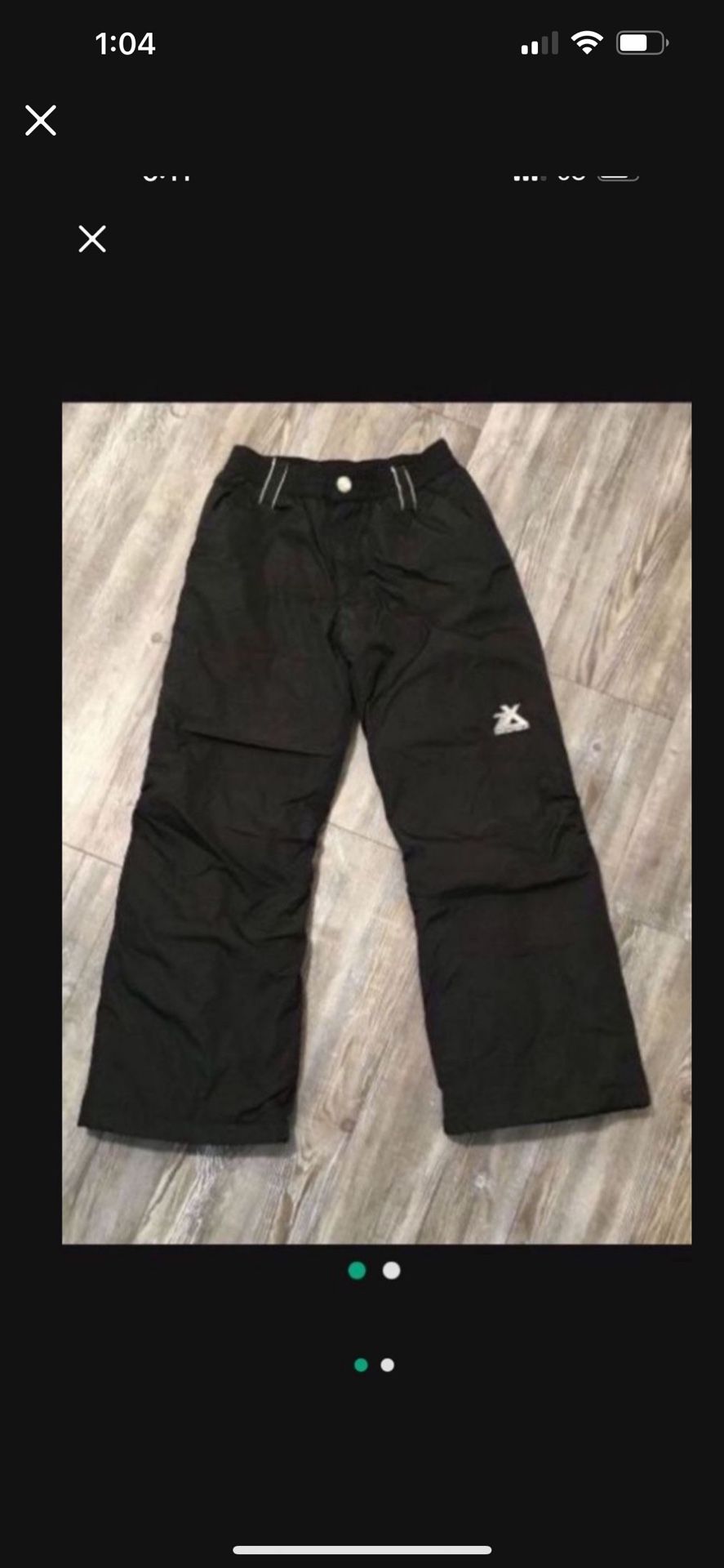 Ski Pants Unisex 7-8y