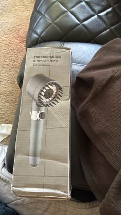 Turbocharged shower head