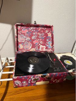 Crosley record player medium size