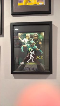 Kayvon Thibodeaux Autograph Photo - Beckett