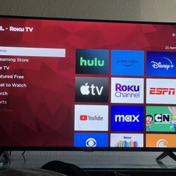 55in TCL Roku TV 4K HUD